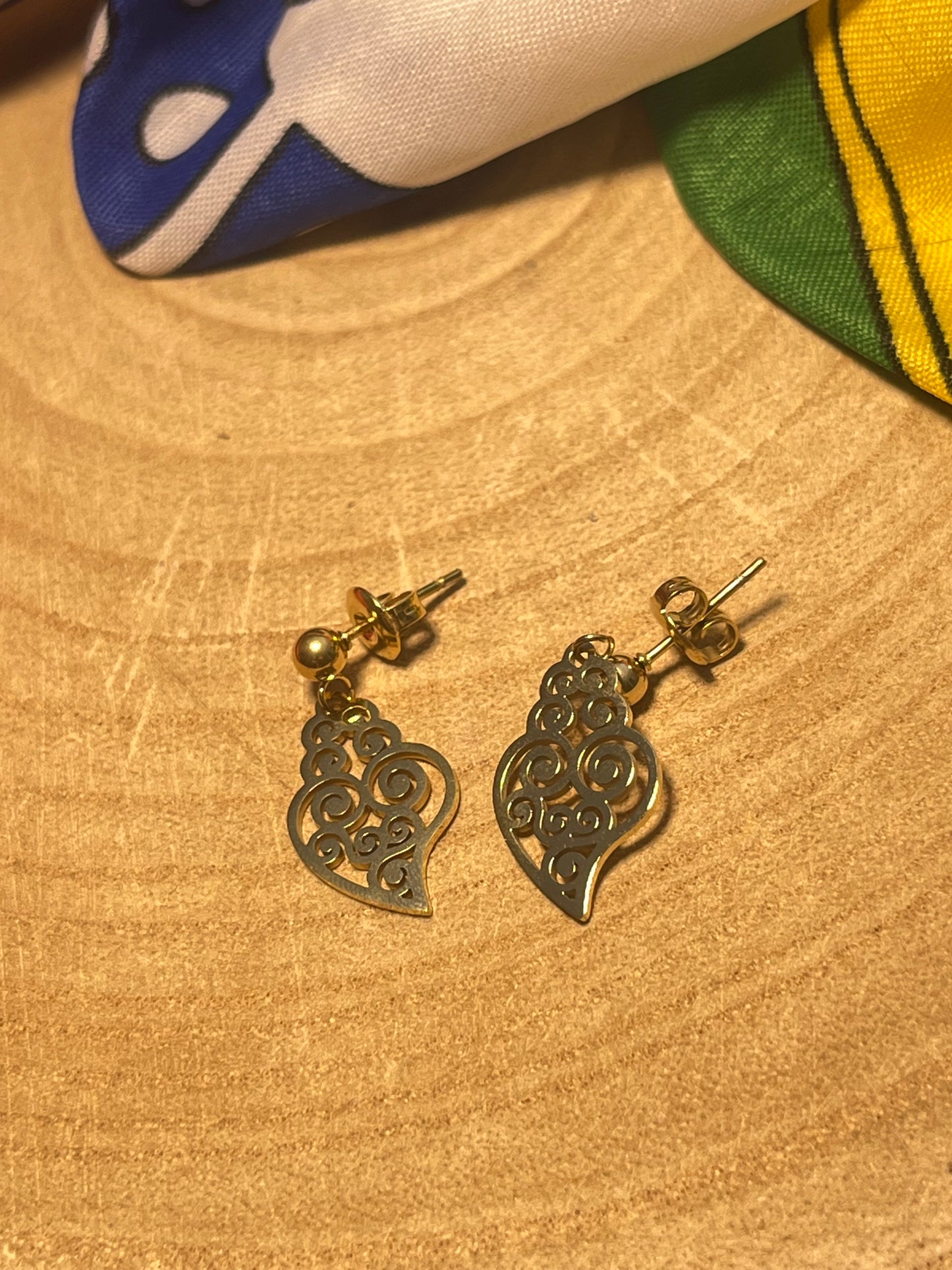 Boucle d’oreille Coração de Viana