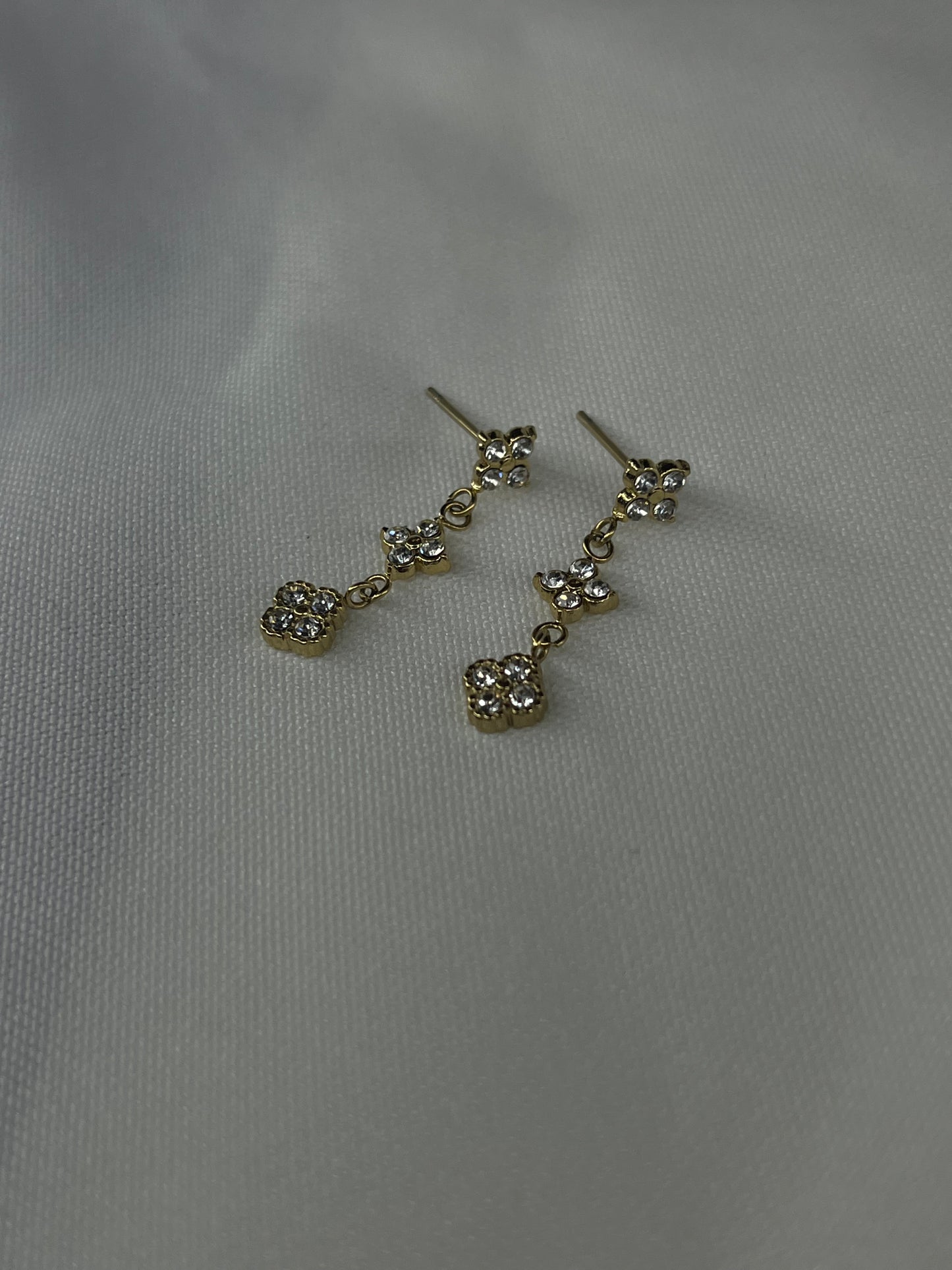 Boucles d’oreilles Pensée