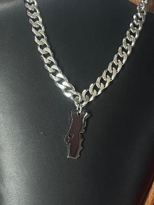Collier pendentif Portugal