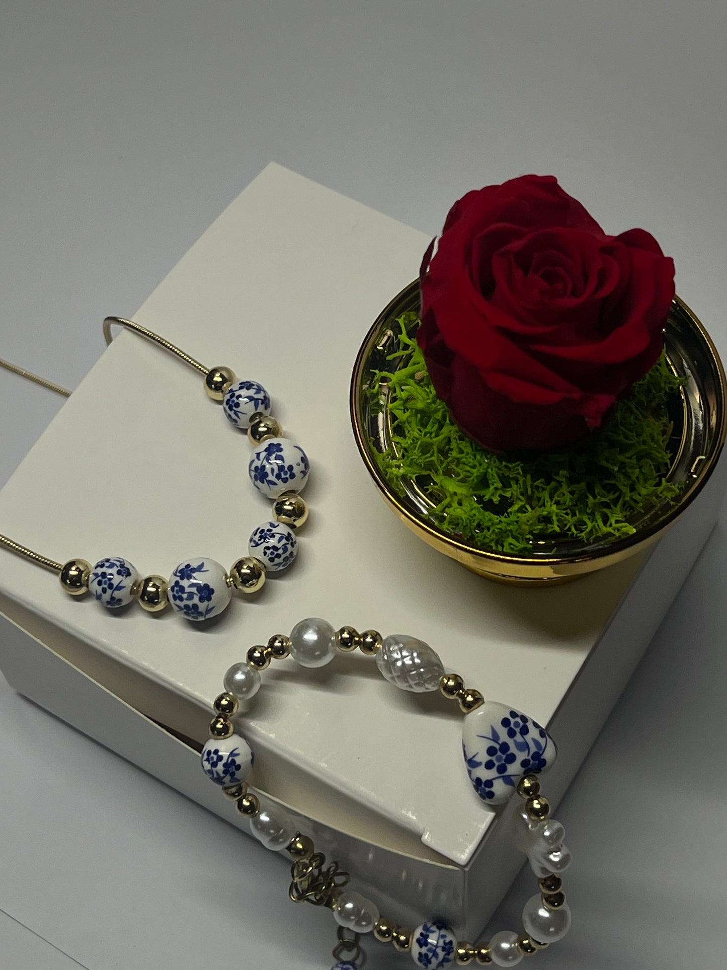 Box bijoux Azulejos 💙 & Rose