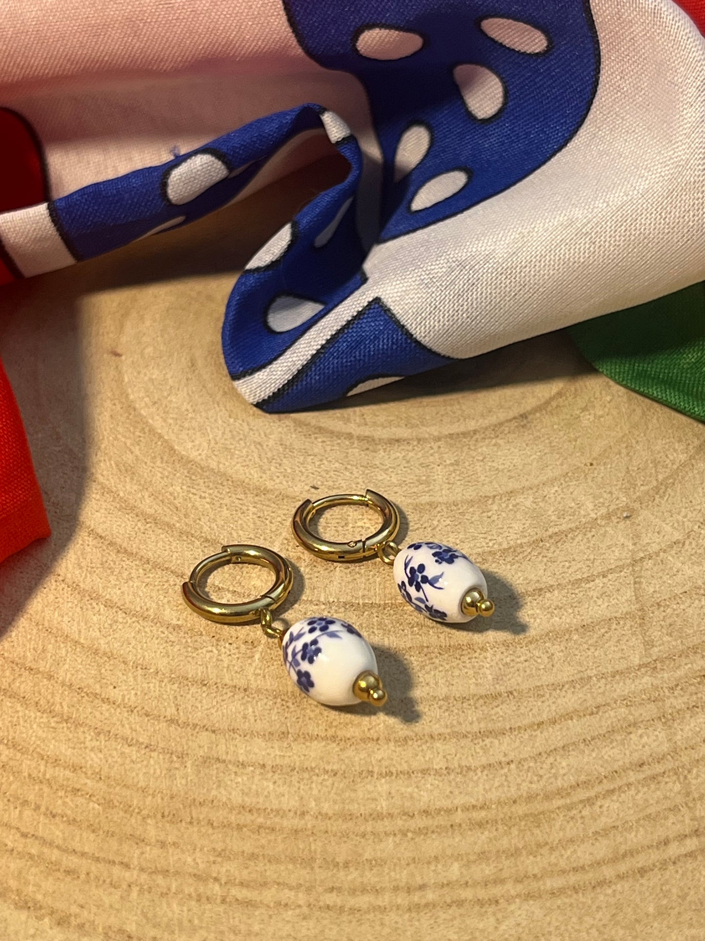 Boucle d’oreille Azuléjos