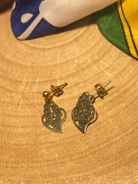 Boucle d’oreille Coração de Viana