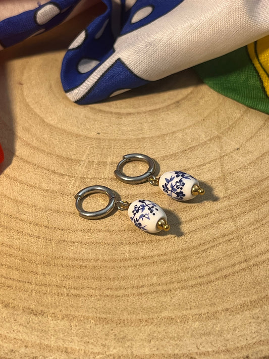 Boucle d’oreille Azuléjos
