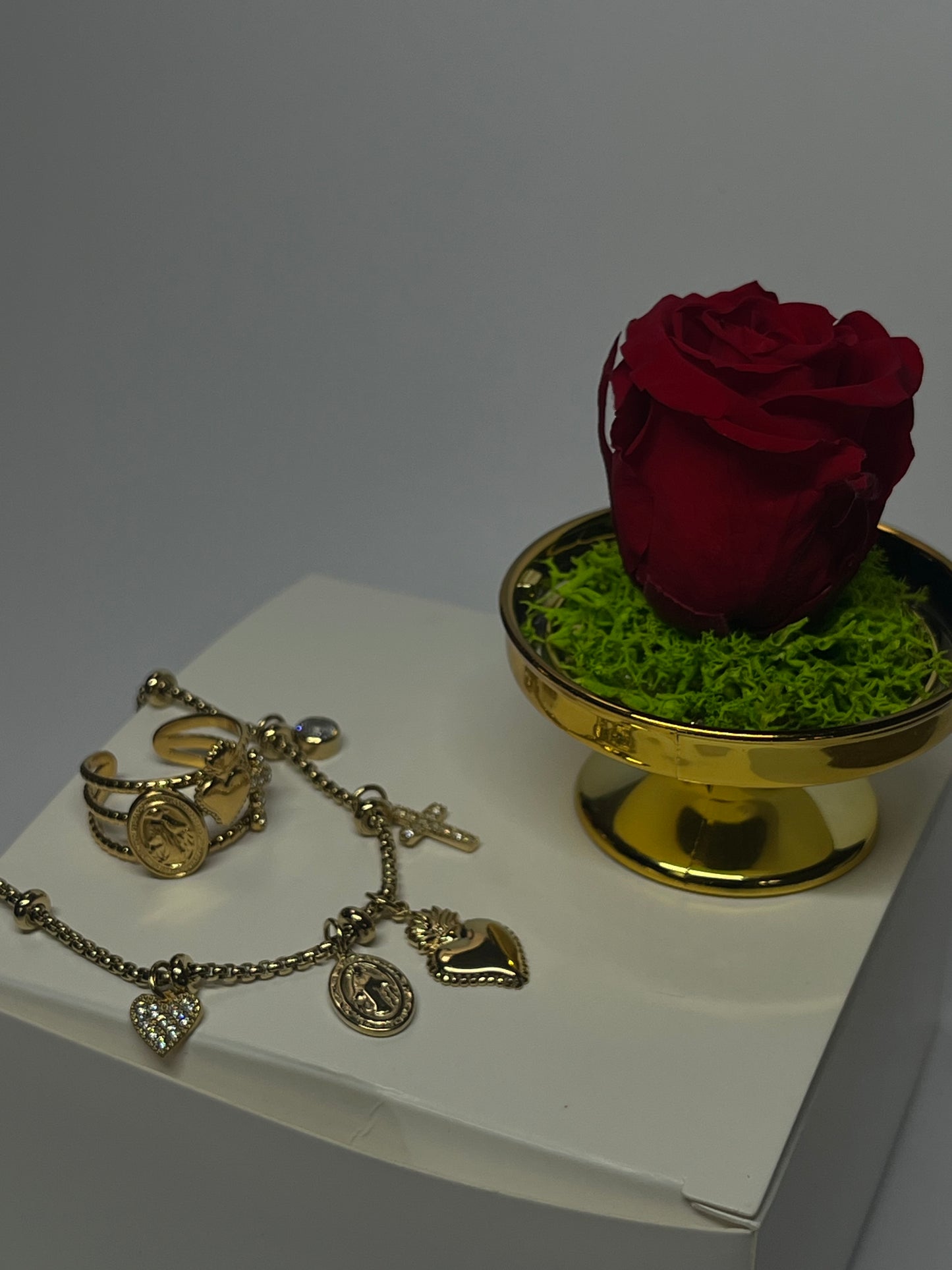 Box bijoux Fátima ✝️ & Rose